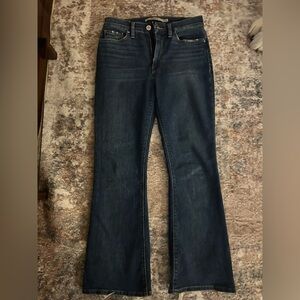 Hudson Jeans Dark Blue Flare & Wide Leg